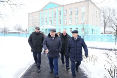 За полгода в Озаричах Калинковичского района благоустроили основные социальные объекты