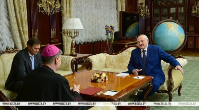 Lukashenko to apostolic nuncio: Europe needs a new peace treaty