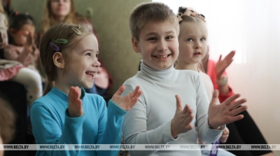 У Гомелі прафсаюзы падарылі будучым першакласнікам сапраўднае свята дзяцінства