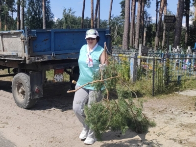 В Добрушском районе продолжается работа по устранению последствий разгула стихии