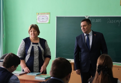 Помощник Президента – инспектор по Гомельской области Юрий Горлов посетил Брагинский район